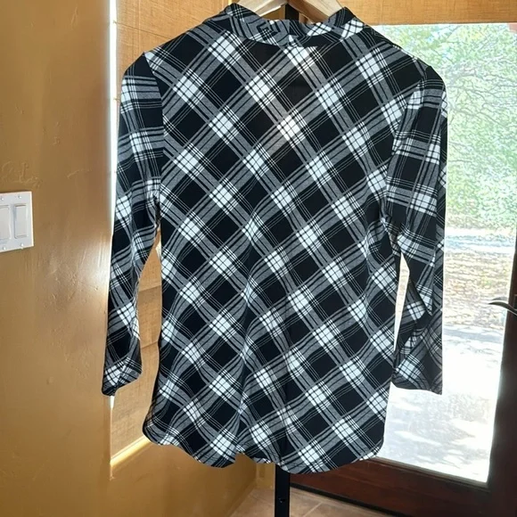 NWT Charter Club Plaid Shirt Size XS - Picture 6 of 10